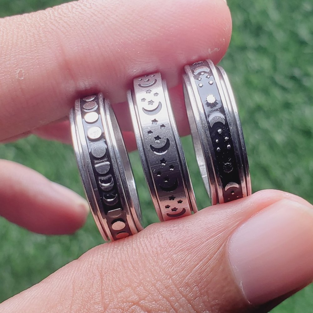 "NEW* Set of 3 Rings for Women/Men, SET10182123 - Picture 5 of 9